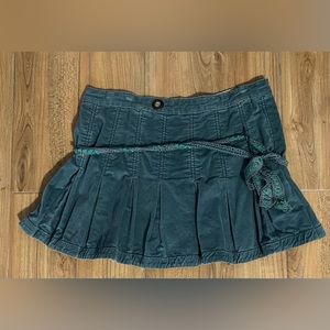 Crushed Velvet mini skirt